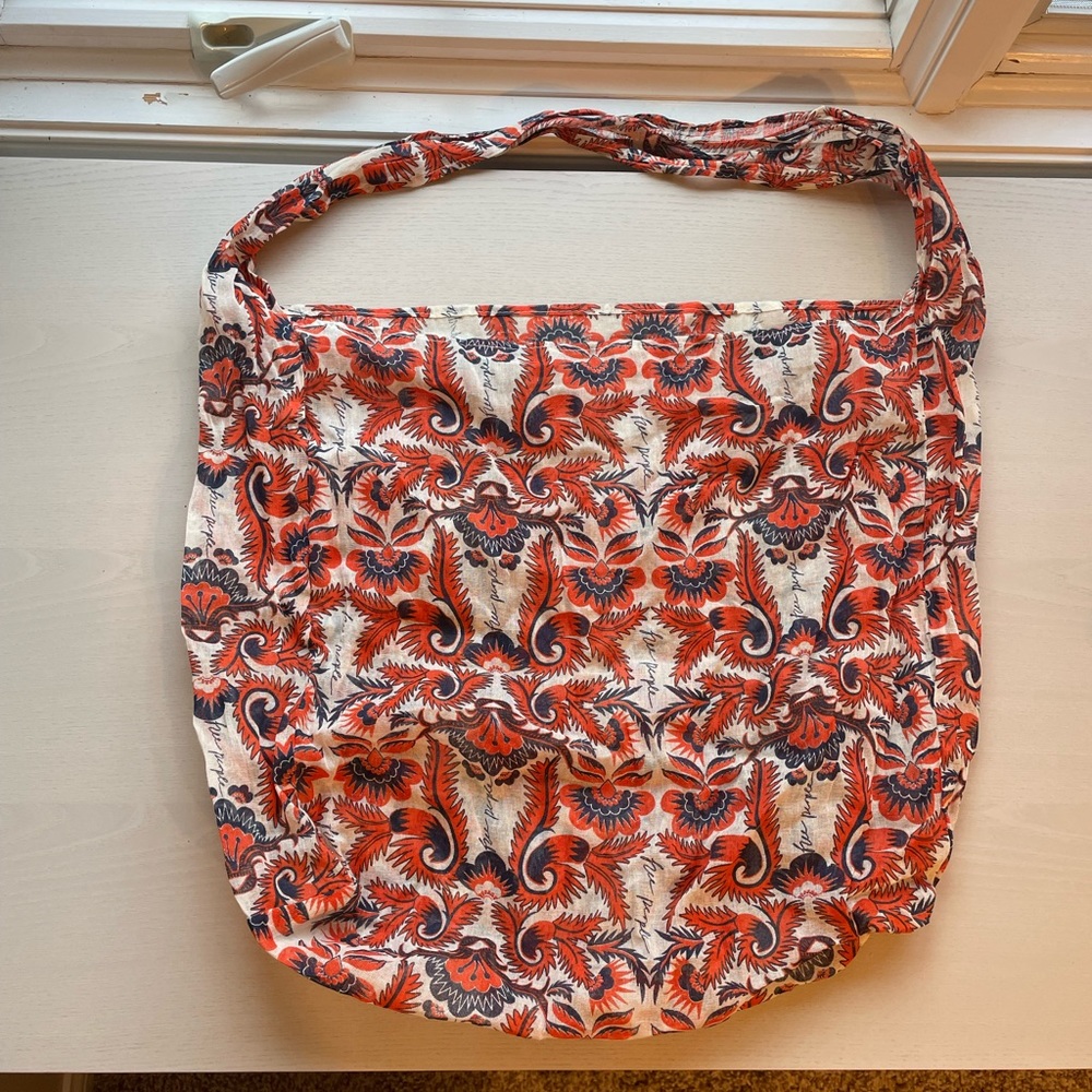 Free People cloth bag. Semi sheer. 19”x20”
